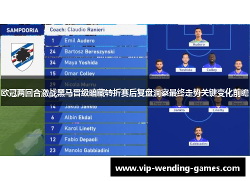 欧冠两回合激战黑马晋级暗藏转折赛后复盘洞察最终走势关键变化前瞻